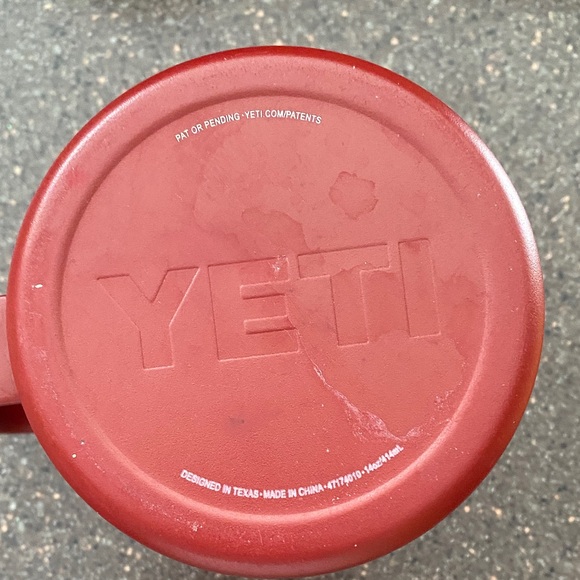 YETI Burgundy and Black Stackable Mugs - Picture 4 of 8
